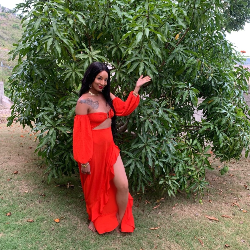 Tangerine Dress